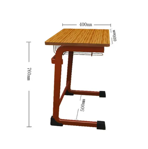 school single student desk and chair set