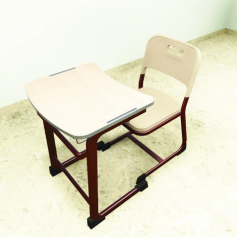 classroom single student desk and chair set