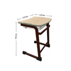 classroom single student desk and chair set