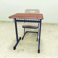 school single student desk