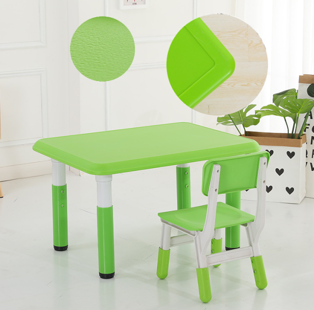 nursery school children table and chair set