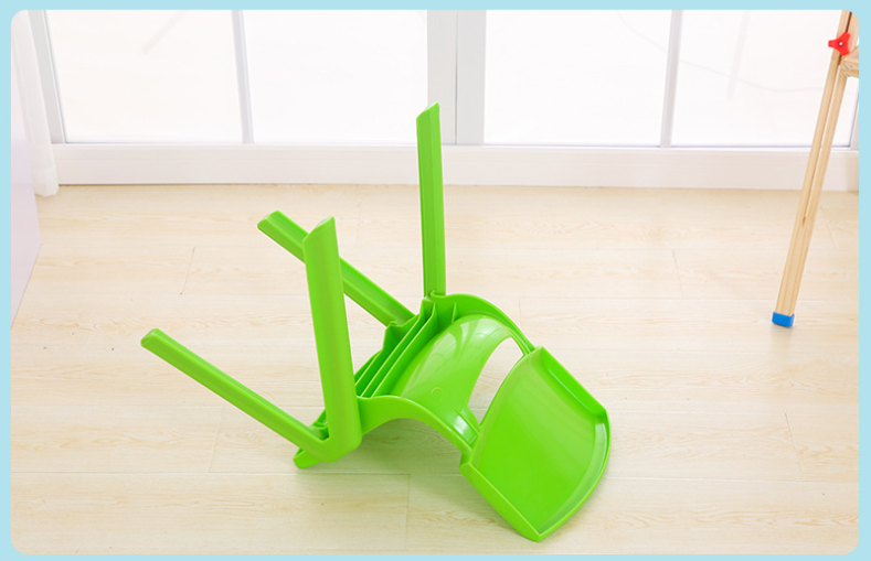 nursery school stackable plastic kids chair