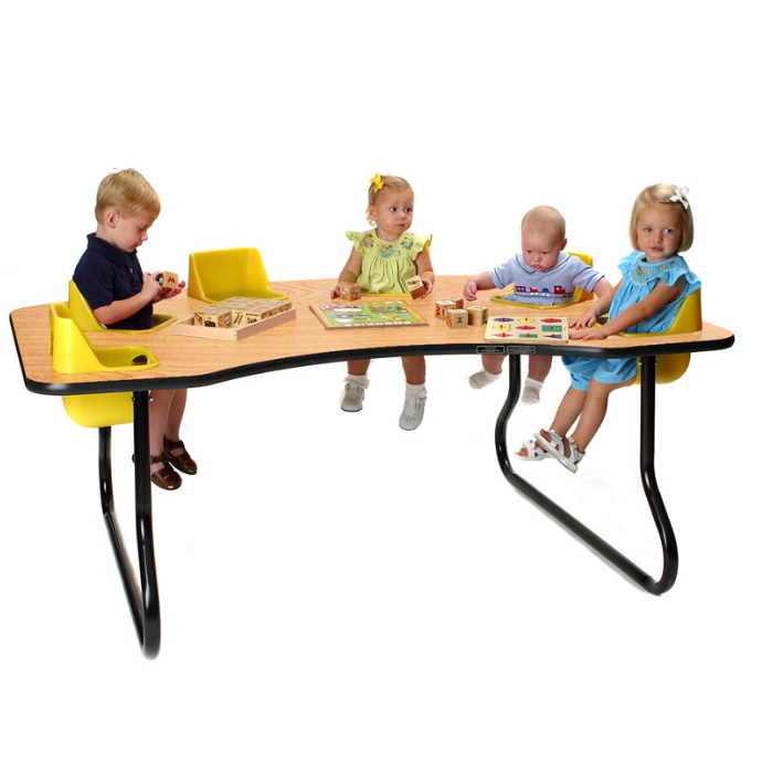 Kindergarten daycare baby activity table dining table