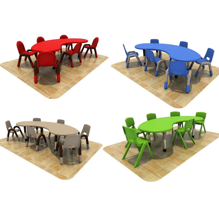 nursery school kids table and chair
