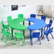 Plastic Kids Table And Chair Set