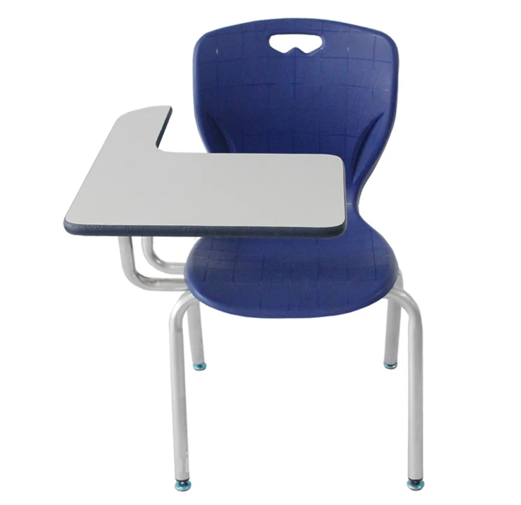 Classroom Furniture Student Chair With Large Writing Pad