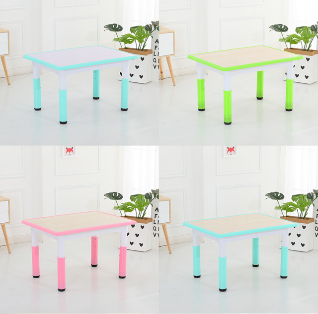 Kindergarten learning game table and chairs