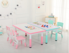 Kindergarten learning game table and chairs