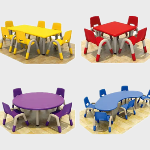 nursery school kids table and chair