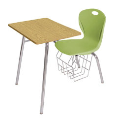 Classroom Furniture Student Chair with Table