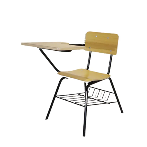 Plywood Classroom Student Chair with Writing Pad