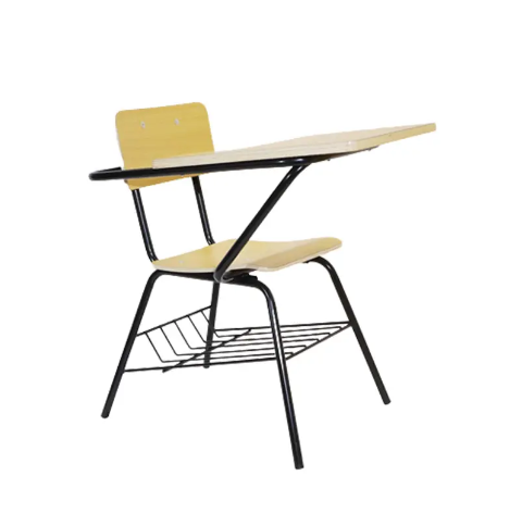 Plywood Classroom Student Chair with Writing Pad