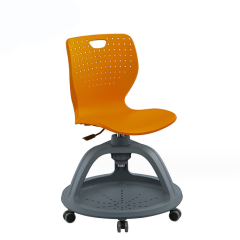 Classroom meeting chairs with writing boards