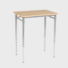 Wooden tabletop school children study desk