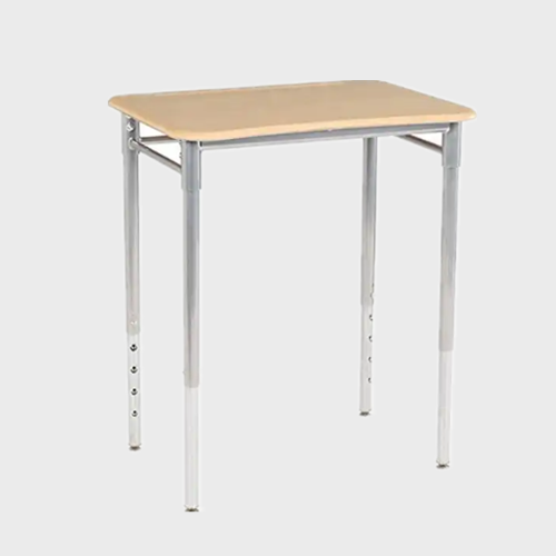 Wooden tabletop school children study desk