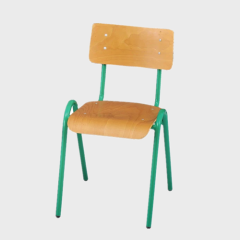 School Furniture Stacking Wood Classic Student Chair