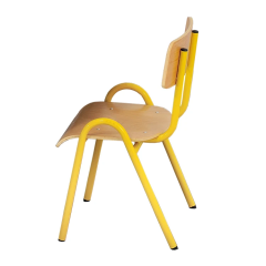 School Furniture Stacking Wood Classic Student Chair