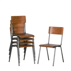 Plywood School Chair For Classroom