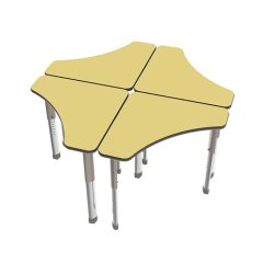 School classroom student collaborative table chair