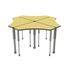 School classroom student collaborative table chair