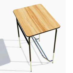 School furniture single student high table