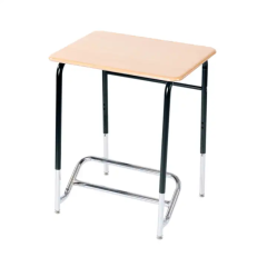 School furniture single student high table