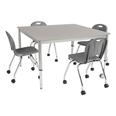 height adjustable school table and chair