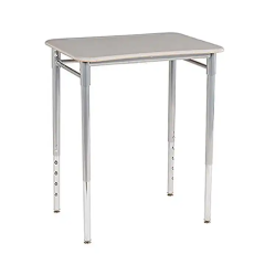 Wooden tabletop school children study desk