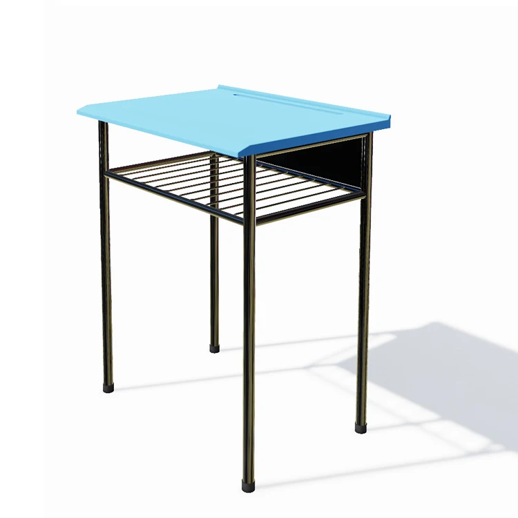 Modern school student desk and chair