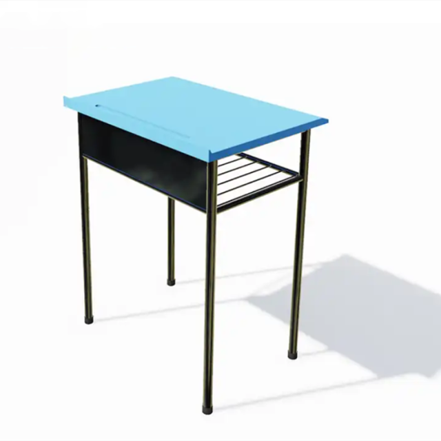 plastic tabletop students study table and desk chair set