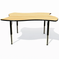 Modern children students learning study table