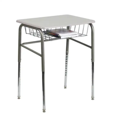 school furniture student table with book rack