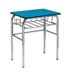 school furniture student table with book rack