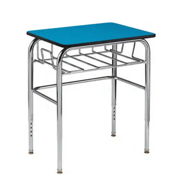 school furniture student table with book rack
