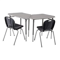 Ergonomic high school furniture student table