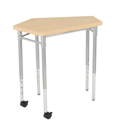 School furniture classroom student table with casters
