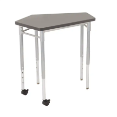 School furniture classroom student table with casters