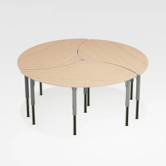 European school student activity table