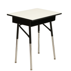 Adjustable school furniture Single desk for students