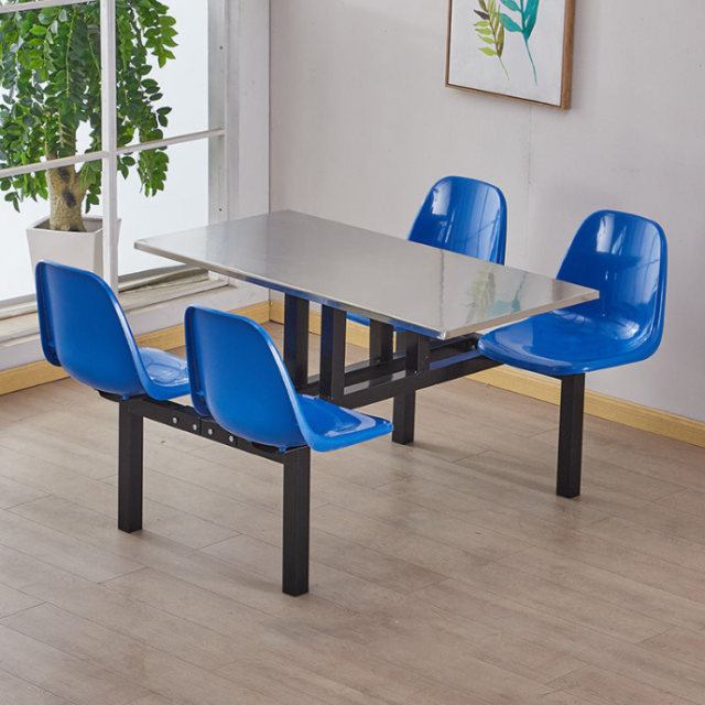 school canteen dining table and chair