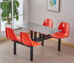 school canteen dining table and chair