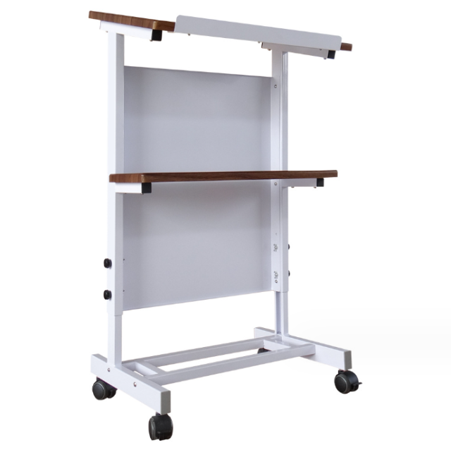 Classroom Furniture  Adjustable Mobile Lectern Podium Stand