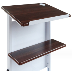 Classroom Furniture  Adjustable Mobile Lectern Podium Stand