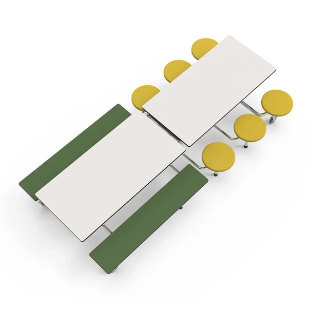 school student canteen table and chairs