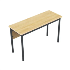 School Furniture Double Student Desk Table
