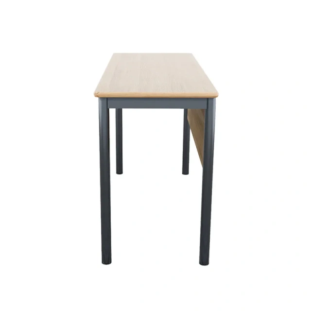 School Furniture Double Student Desk Table