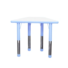 Trapezoid Top Training Table And Chair Combined