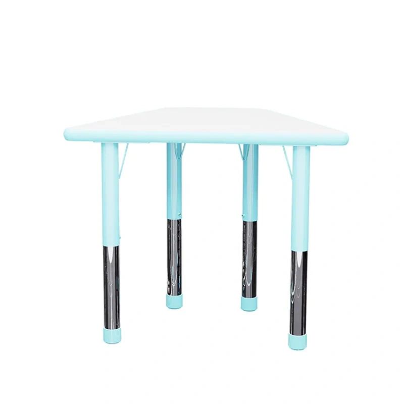 Trapezoid Top Training Table And Chair Combined