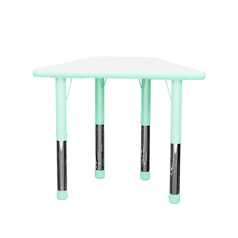 Trapezoid Top Training Table And Chair Combined