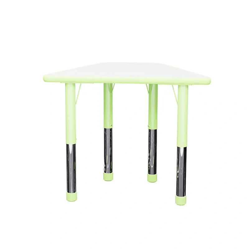 Trapezoid Top Training Table And Chair Combined